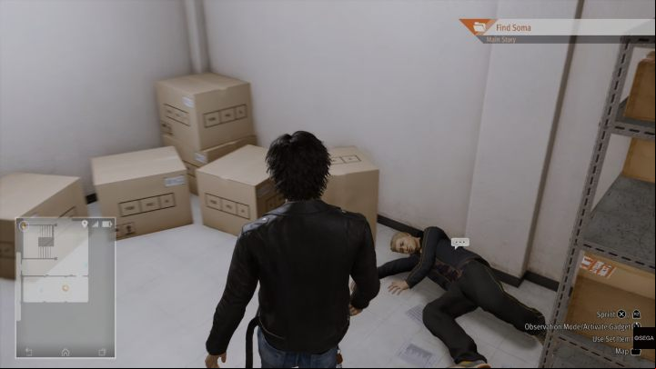 Return to the hallway and go to the adjacent room - Lost Judgment: Chapter 12 To Nourish a Viper - walkthrough - Main Storyline - Lost Judgment Guide