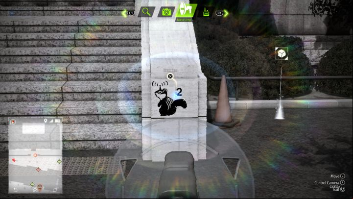 Use the Noise Amp to find the next clue near the stairs of the building - Lost Judgment: Squirrel search Jinnai Station - all squirrels, map - Ijincho - Lost Judgment Guide
