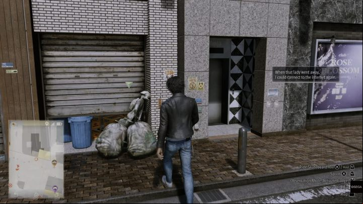 3rd Kappa is located by the trash bags on E Central Street - Lost Judgment: Where the Kappa Roam - walkthrough - Side Cases - Lost Judgment Guide