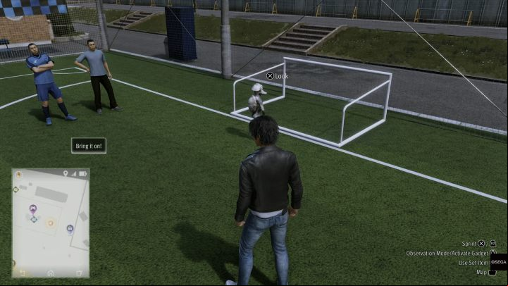 5th Kappa is located on the field in the North Jinnai Station district - Lost Judgment: Where the Kappa Roam - walkthrough - Side Cases - Lost Judgment Guide