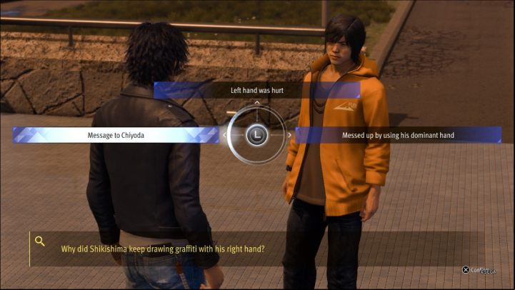 After completing all of them, Yagami will get a message from Chiyoda - Lost Judgment: Skaters - walkthrough - School Stories - Lost Judgment Guide