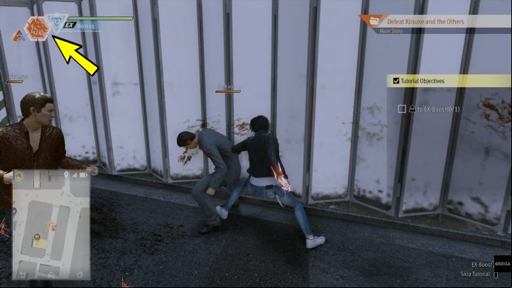 After a short cut-scene, defeat Kosuke - Lost Judgment: Chapter 1 Black Sheep - walkthrough - Main storyline walkthrough - Lost Judgment game guide