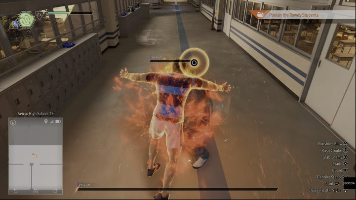 After you start fighting the students, defeat the regular enemies first - Lost Judgment: Chapter 1 Black Sheep - walkthrough - Main storyline walkthrough - Lost Judgment game guide