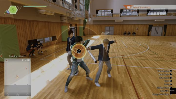 Head to the gym and talk to the girl - Lost Judgment: Chapter 2 Vicious Cycle - walkthrough - Main storyline walkthrough - Lost Judgment game guide