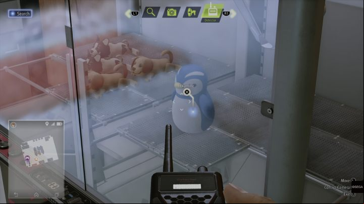 Enter the game room and examine the blue penguin with the detector - Lost Judgment: Dastardly Detective Grasping Attention - walkthrough - Side Cases - Lost Judgment Guide