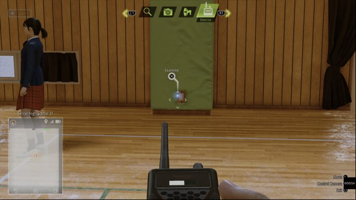 The next camera is in the gymnasium - Lost Judgment: Dastardly Detective, Target Seiryo High - walkthrough - Side Cases - Lost Judgment Guide
