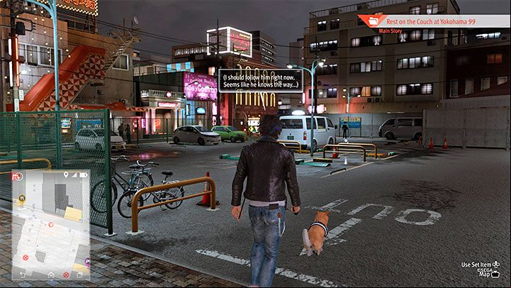How to unlock: Find 10 targets with the dog - Lost Judgment: Trophies - list - Appendix - Lost Judgment Guide