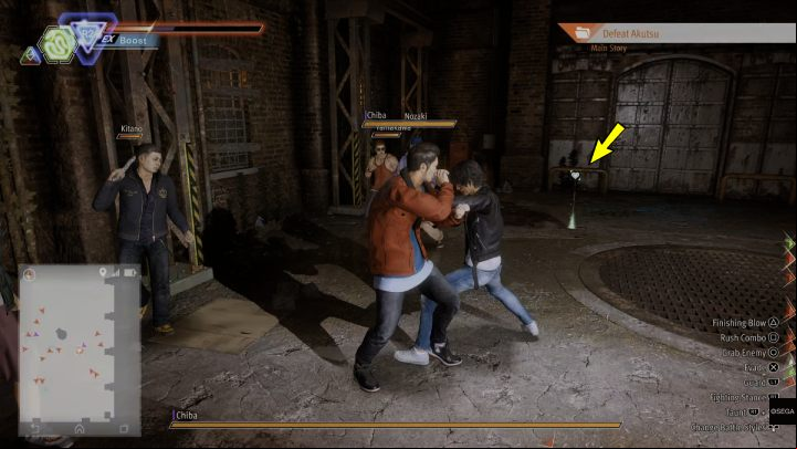 Yagami won't have access to his phone during this fight, and thus, you won't be able to use healing items from your inventory - Lost Judgment: Chapter 7 Blindsided - walkthrough - Main Storyline - Lost Judgment Guide