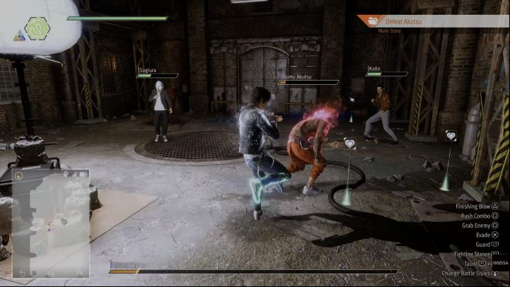 Block his punches at the right moment and attack him from behind - Lost Judgment: Chapter 7 Blindsided - walkthrough - Main Storyline - Lost Judgment Guide