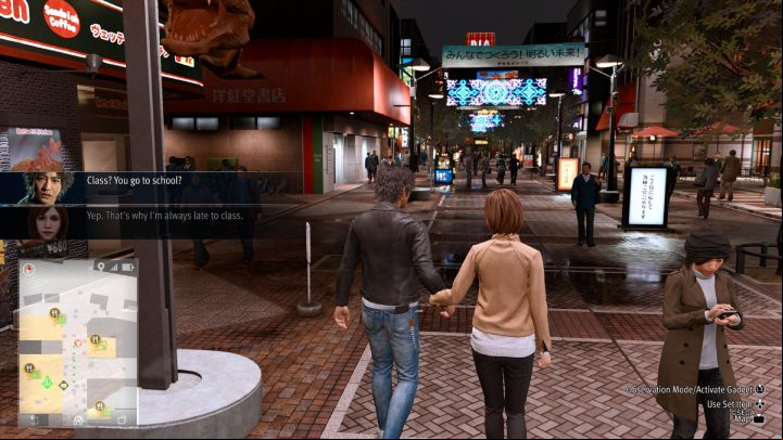 Head to the designated location and wait for Emily at the station - Lost Judgment: Step by Step - walkthrough - Side Cases - Lost Judgment Guide