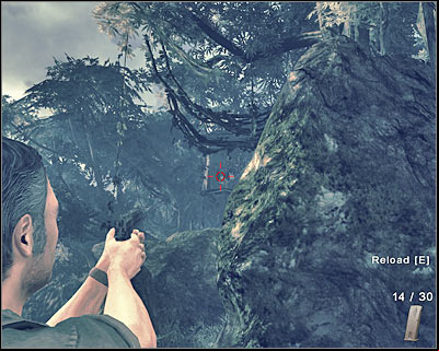There aren't any other hostile units in the area, so you may as well holster your weapon - Hotel Persephone IV - 1x05 - Hotel Persephone - Lost: Via Domus - Game Guide and Walkthrough