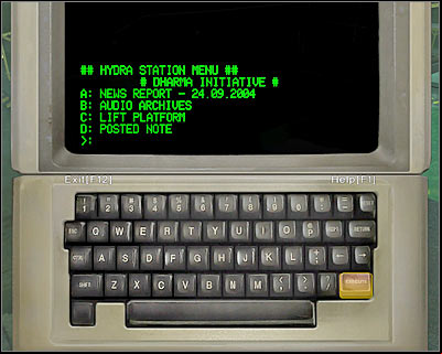 You may head over to a metal bridge (screen) - Worth A Thousand Words III - 1x07 - Worth A Thousand Words - Lost: Via Domus - Game Guide and Walkthrough
