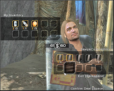 Proceed to the opposite end of the beach, because that's where you'll find Jack (screen) - Worth A Thousand Words IV - 1x07 - Worth A Thousand Words - Lost: Via Domus - Game Guide and Walkthrough