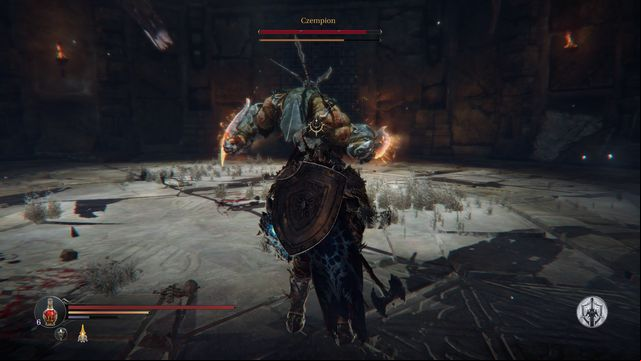 An Enraged boss is a more dangerous boss. - Champion - Catacombs | Bosses - Bosses - Lords of the Fallen 2014 Game Guide & Walkthrough