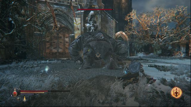 As soon as the Beasts yellow bar disappears, deal as much damage as possible. - The Beast - Keystone | Bosses - Bosses - Lords of the Fallen 2014 Game Guide & Walkthrough