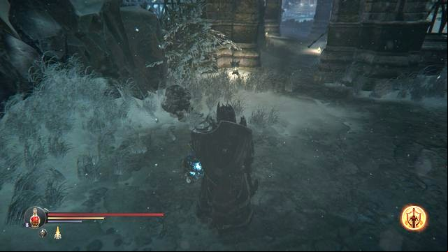 After the conversation, the wounded soldier drops a Human Tattoo. - The Temple - Deserters | Side quests - Side quests - Lords of the Fallen 2014 Game Guide & Walkthrough