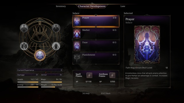 A motionless clone attracts the attention of the opponent to provides Harkyn with advantage - Solace | Sets of spells - Sets of spells - Lords of the Fallen 2014 Game Guide & Walkthrough