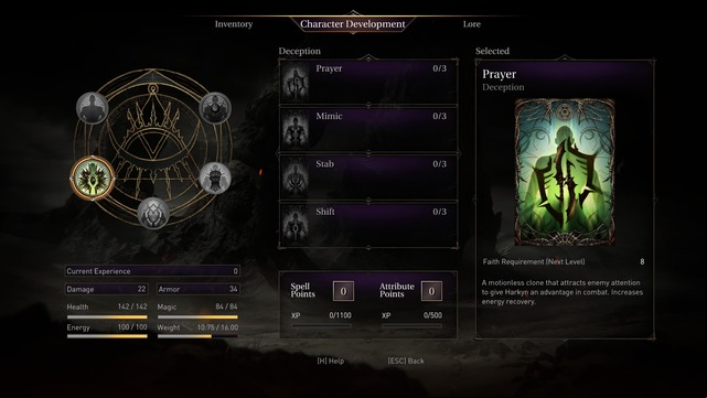 A motionless clone attracts the attention of the opponent to provides Harkyn with advantage - Deception | Sets of spells - Sets of spells - Lords of the Fallen 2014 Game Guide & Walkthrough