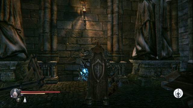 At the end of the path, there is a door that is locked, as of now - Find Kaslo - follow up | Keystone - Keystone - Lords of the Fallen 2014 Game Guide & Walkthrough