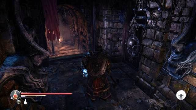 Close to the entrance, there is a door that you can open with a rune. - Find Antanas and Kaslo at the Monastery Citadel | Catacombs - Catacombs - Lords of the Fallen 2014 Game Guide & Walkthrough