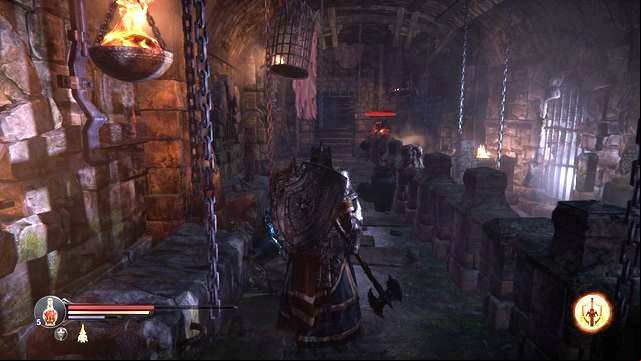 The location from which you access several other chambers - Find Antanas and Kaslo at the Monastery Citadel | Catacombs - Catacombs - Lords of the Fallen 2014 Game Guide & Walkthrough