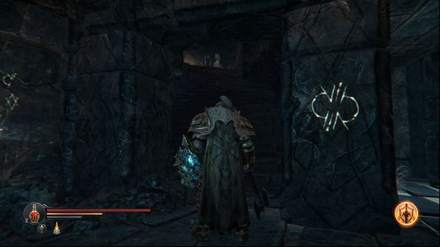 The location of mysterious writings - good to . Soon, you will be capable of reading them, thanks to Yetka. - Entering with Yetka | The Temple - another visit - The Temple - another visit - Lords of the Fallen 2014 Game Guide & Walkthrough
