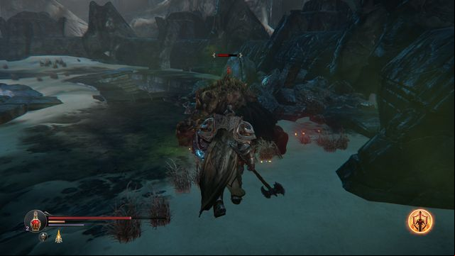 The beast can pack quite a punch. Additionally, he poisons Harkyn. - Entering with Yetka | The Temple - another visit - The Temple - another visit - Lords of the Fallen 2014 Game Guide & Walkthrough