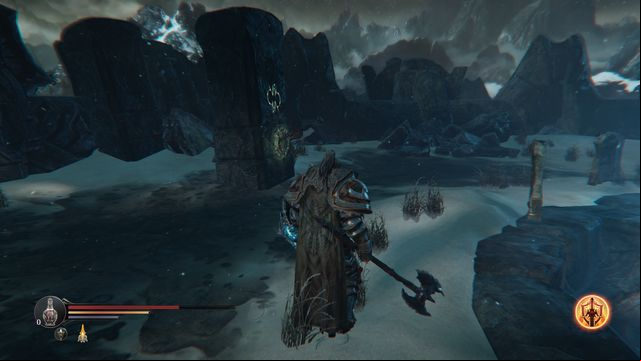 Then, pull the lever (the screenshot), thanks to which you open the age to the Chamber of Lies - Entering with Yetka | The Temple - another visit - The Temple - another visit - Lords of the Fallen 2014 Game Guide & Walkthrough