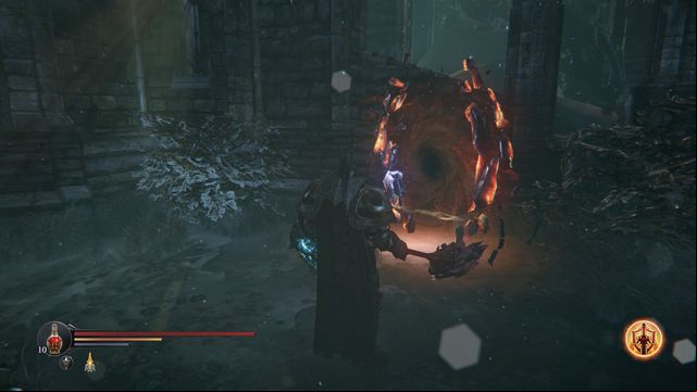 Portal opens after you defeat the Beast and you can find it near the main portal, which leads to the Temple - Portals | Bosses - Bosses - Lords of the Fallen 2014 Game Guide & Walkthrough