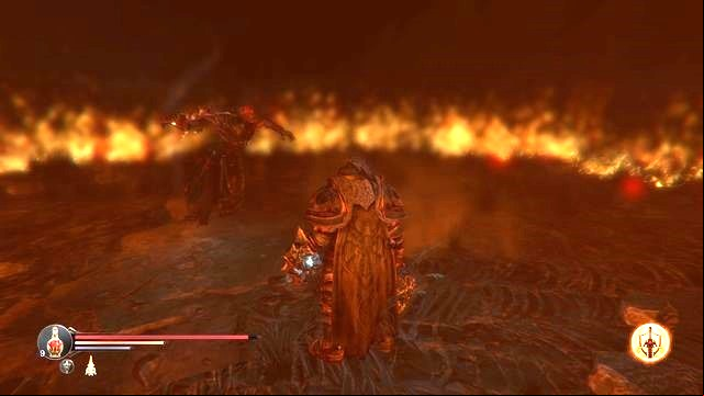 While fighting, try to eliminate the Mage in the first place. Also, make sure that you do not step outside of the burning circle. - Portals | Bosses - Bosses - Lords of the Fallen 2014 Game Guide & Walkthrough