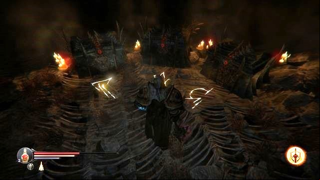 Then, return to the campfire and similarly, past the magic ruins, go ahead - Portals | Bosses - Bosses - Lords of the Fallen 2014 Game Guide & Walkthrough