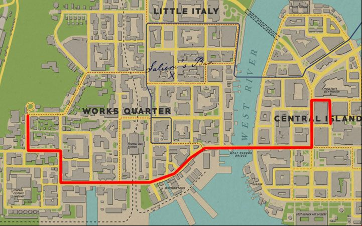 The second kidnapping will happen in the Central Island district - Mafia Definitive Edition: Alien Infiltration - Free raid - Mafia Definitive Edition Guide, Walkthrough