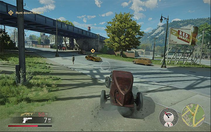 Quickly return to the car and chase Baskerville's vehicle - Mafia Definitive Edition: Curse of the Baskervilles - Free raid - Mafia Definitive Edition Guide, Walkthrough
