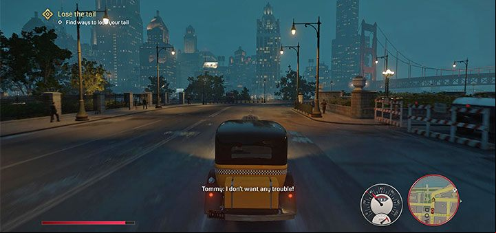 The mission begins immediately with a chase scene – you have to escape hostile gangsters - Mafia Definitive Edition: An Offer You Cant Refuse - walkthrough - Walkthrough - Mafia Definitive Edition Guide, Walkthrough