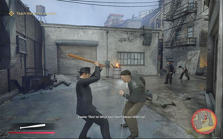Engage in melee combat - Mafia Definitive Edition: Better Get Used to It - walkthrough - Walkthrough - Mafia Definitive Edition Guide, Walkthrough