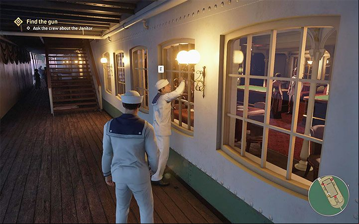 Stay on the same level of the steamer where you started this part of the mission - Mafia Definitive Edition: Happy birthday! - walkthrough - Walkthrough - Mafia Definitive Edition Guide, Walkthrough