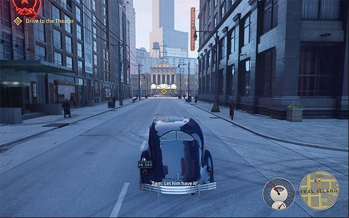 After hearing the plan for murdering Morello, go down the stairs to the ground floor and reach the yard behind the bar - Mafia Definitive Edition: Creme De La Creme - walkthrough - Walkthrough - Mafia Definitive Edition Guide, Walkthrough