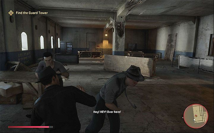 Go to the upper level and enter a small room with another lever that will unlock further age - Mafia Definitive Edition: Election Campaign - walkthrough - Walkthrough - Mafia Definitive Edition Guide, Walkthrough