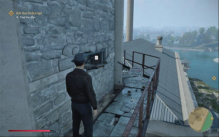 You will find yourself on the balconies of the watchtower - Mafia Definitive Edition: Election Campaign - walkthrough - Walkthrough - Mafia Definitive Edition Guide, Walkthrough