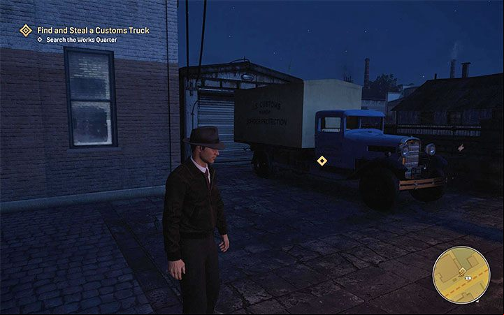 Your job is to steal a Customs Truck - Mafia Definitive Edition: Just for Relaxation - walkthrough - Walkthrough - Mafia Definitive Edition Guide, Walkthrough