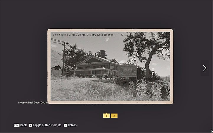 From the postcard associated with the hidden car, you'll learn that you have to find the Vevoda Motel in the North County, which is a rural area north of the City of Lost Heaven - Mafia Definitive Edition: Disorder - hidden car, where to find - Cars - Mafia Definitive Edition Guide, Walkthrough