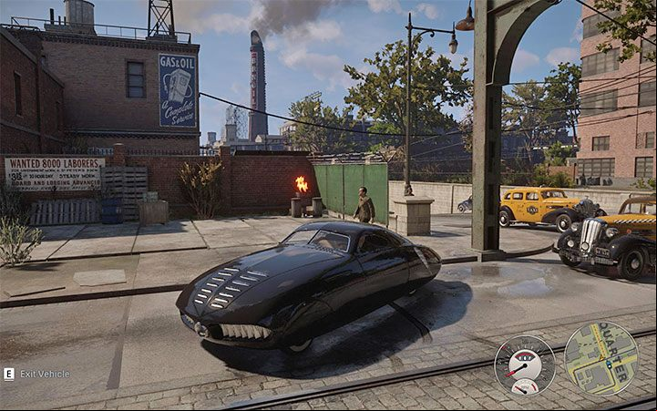 2 - Mafia Definitive Edition: Manta Prototyper - hidden car, where to find - Cars - Mafia Definitive Edition Guide, Walkthrough
