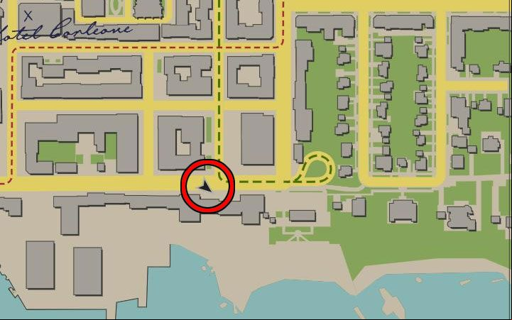 It has information on where the mission will begin - Mafia Definitive Edition: Pennies from Hell - walkthrough - Free raid - Mafia Definitive Edition Guide, Walkthrough