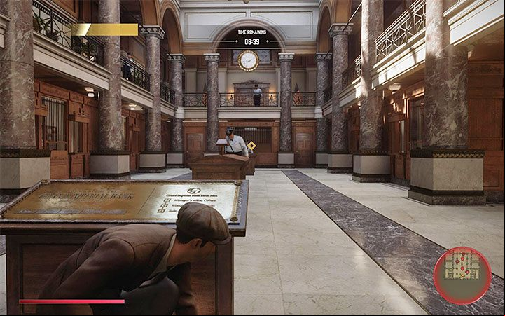 As soon as you enter the bank, you have to the fight - Mafia Definitive Edition: Pennies from Hell - walkthrough - Free raid - Mafia Definitive Edition Guide, Walkthrough
