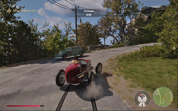 This mission is a time trial consisting of several parts - Mafia Definitive Edition: The Old Switcheroo - walkthrough - Free raid - Mafia Definitive Edition Guide, Walkthrough