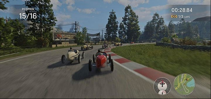 The next two turns are relatively smooth and from this point on there will be opportunities to attack other drivers of the race - Mafia Definitive Edition: Race - how to win? - FAQ - Mafia Definitive Edition Guide, Walkthrough