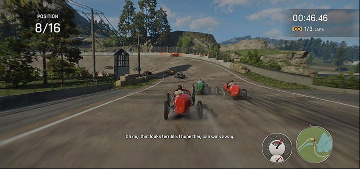 The next curve (point 3 on the map) is sharper and above all strongly inclined - Mafia Definitive Edition: Race - how to win? - FAQ - Mafia Definitive Edition Guide, Walkthrough