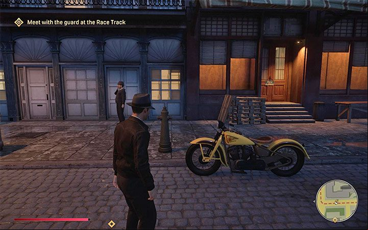 You can do it on a standard motorcycle – you can find it while exploring the world - Mafia Definitive Edition: Driver Stuntman - trophy guide - Trophy guide - Mafia Definitive Edition Guide, Walkthrough