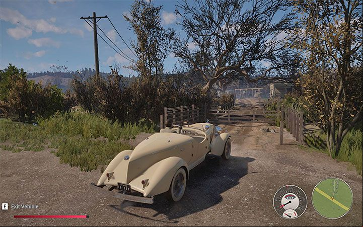 5) The farm – This location is visited as part of A Trip to the Country main mission - Mafia Definitive Edition: Lost Heaven map - Basics - Mafia Definitive Edition Guide, Walkthrough