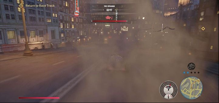 This part of the mission is also a race against time – you have to go back to the Race Track where you previously stole a race car - Mafia Definitive Edition: Fair Play - walkthrough - Walkthrough - Mafia Definitive Edition Guide, Walkthrough